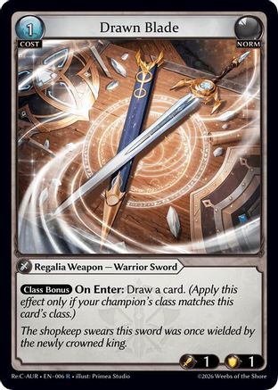Drawn Blade (006) - Mordred Re Collection Aurelian Regent