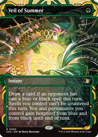 Veil of Summer (SOA-060) - Secrets of Strixhaven: Mystical Archive Foil