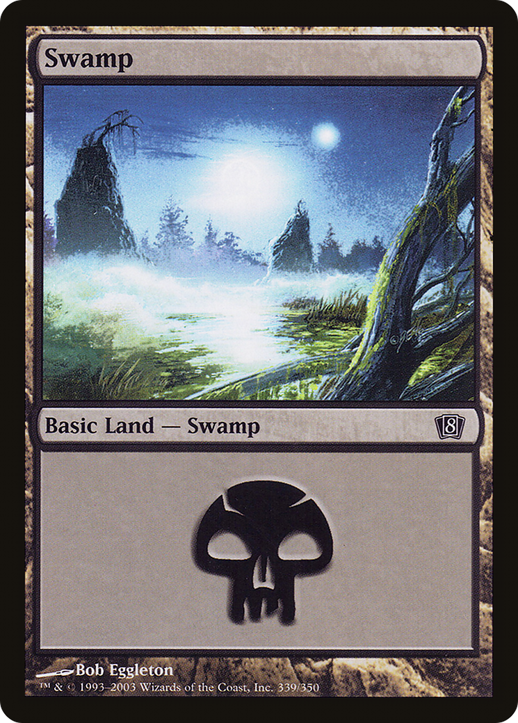 Swamp (8ED-339) - 8th Edition Foil