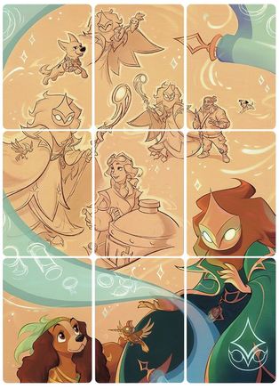 Archazia's Island Puzzle Insert (Set of 9) (Version 2 of 2) - Archazias Island