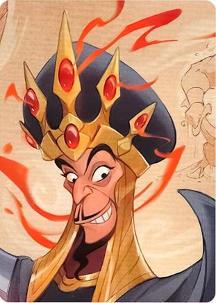 Reign of Jafar Puzzle Insert (Version 2 of 2) (Top Middle) - Reign of Jafar