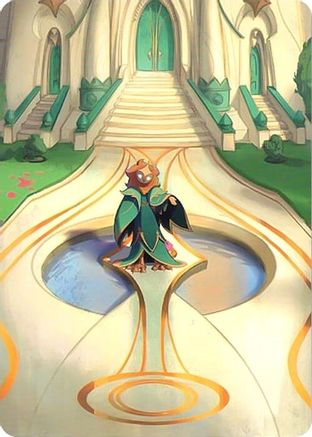 Archazia's Island Puzzle Insert (Version 1 of 2) (Bottom Middle) - Archazias Island