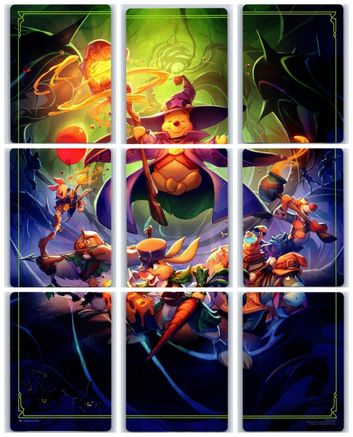 Attack of the Vine! Puzzle Insert (Set of 9) - Attack of the Vine