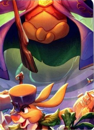 Attack of the Vine! Puzzle Insert (Middle Center) - Attack of the Vine