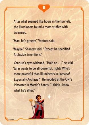 Reign of Jafar Lore Card (11 of 19) - Reign of Jafar