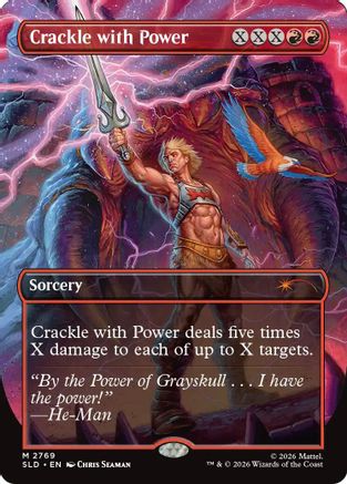 Crackle with Power (SLD-2769) - Secret Lair Drop Series Foil
