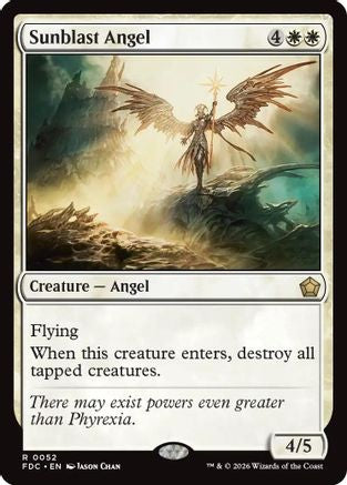 Sunblast Angel (FDC-052) - Commander: Foundations