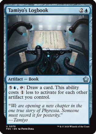 Tamiyo's Logbook (FDC-076) - Commander: Foundations