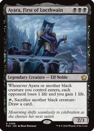 Ayara, First of Locthwain (FDC-086) - Commander: Foundations