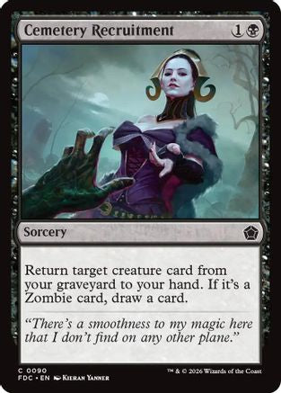 Cemetery Recruitment (FDC-090) - Commander: Foundations