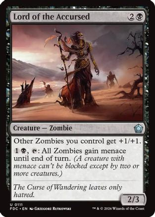 Lord of the Accursed (FDC-111) - Commander: Foundations