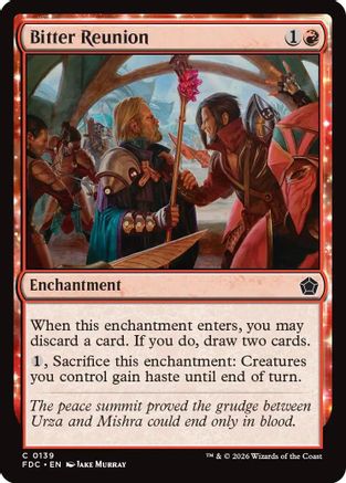 Bitter Reunion (FDC-139) - Commander: Foundations