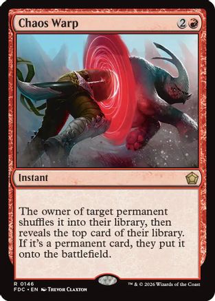Chaos Warp (FDC-146) - Commander: Foundations