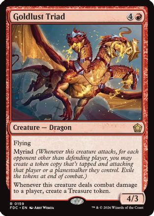 Goldlust Triad (FDC-159) - Commander: Foundations