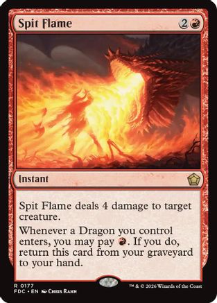 Spit Flame (FDC-177) - Commander: Foundations