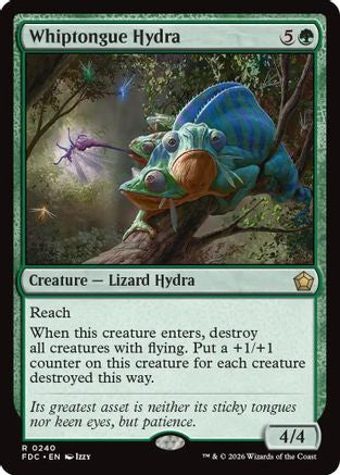 Whiptongue Hydra (FDC-240) - Commander: Foundations