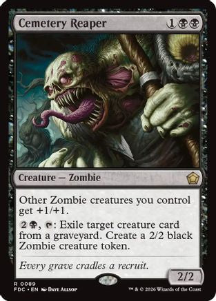 Cemetery Reaper (FDC-089) - Commander: Foundations