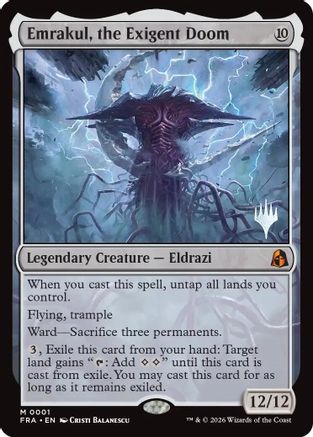 Emrakul, the Exigent Doom (PPFRA-001) - Promo Pack: Reality Fracture
