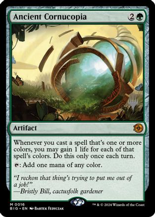 Ancient Cornucopia (PPFRA-016) - Promo Pack: Reality Fracture Foil