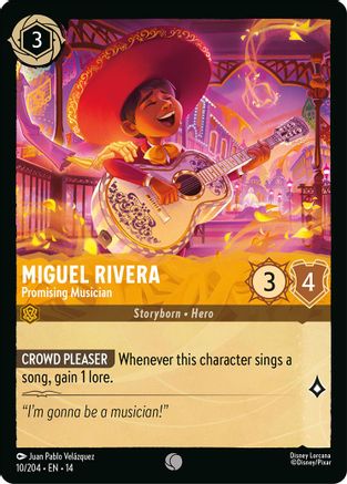 Miguel Rivera - Promising Musician (10/204) - Hyperia City