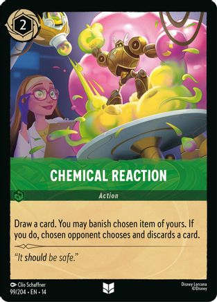 Chemical Reaction (99/204) - Hyperia City Cold Foil