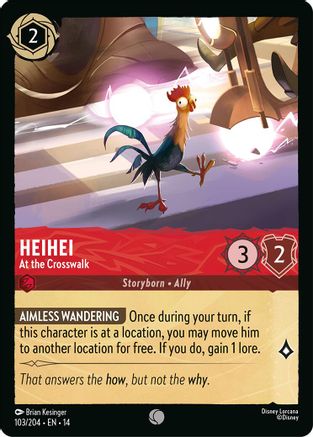 Heihei - At the Crosswalk (103/204) - Hyperia City