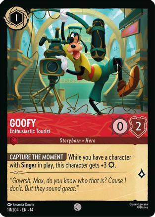 Goofy - Enthusiastic Tourist (111/204) - Hyperia City