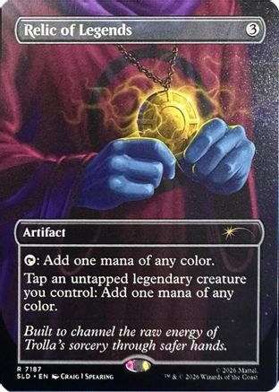 Relic of Legends (7187) (SLD-7187) - Secret Lair Drop Series Foil