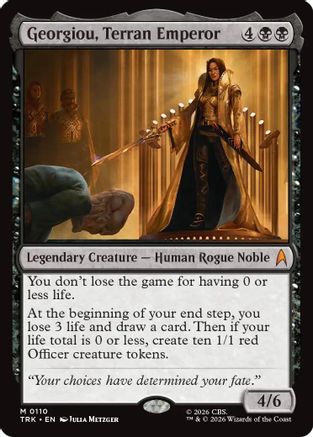 Georgiou, Terran Emperor (TRK-110) - Star Trek Foil