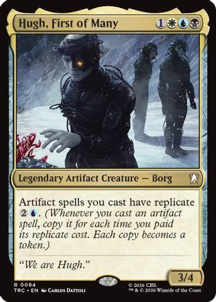 Hugh, First of Many (Surge Foil) (TRC-094) - Commander: Star Trek Foil