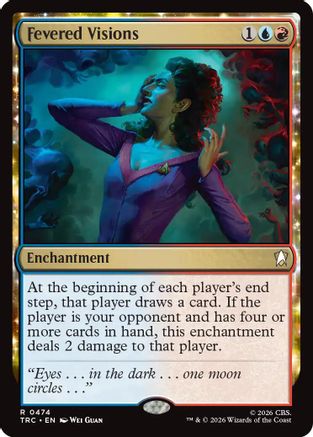 Fevered Visions (Surge Foil) (TRC-474) - Commander: Star Trek Foil