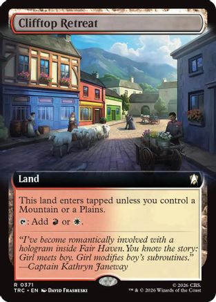 Clifftop Retreat (Extended Art) (TRC-371) - Commander: Star Trek