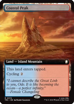 Coastal Peak (Extended Art) (TRC-372) - Commander: Star Trek