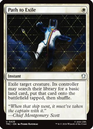 Path to Exile (Surge Foil) (TRC-425) - Commander: Star Trek Foil