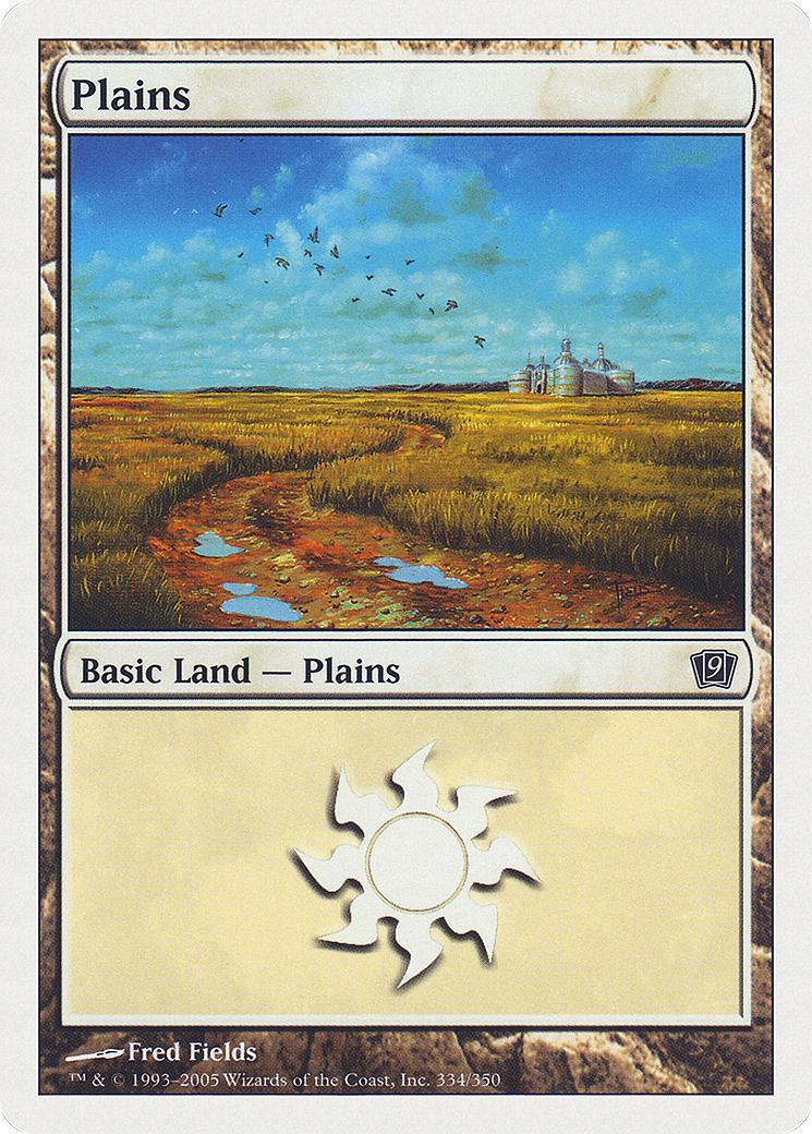 Plains (9ED-334★) - 9th Edition