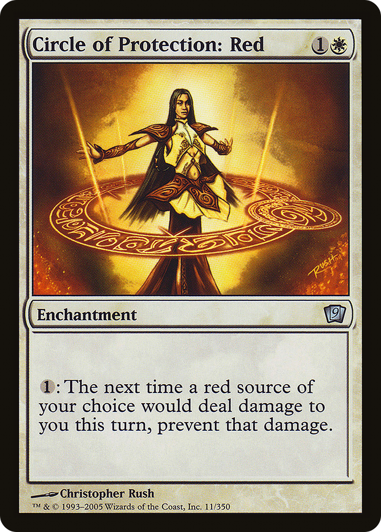 Circle of Protection: Red (9ED-11★) - 9th Edition