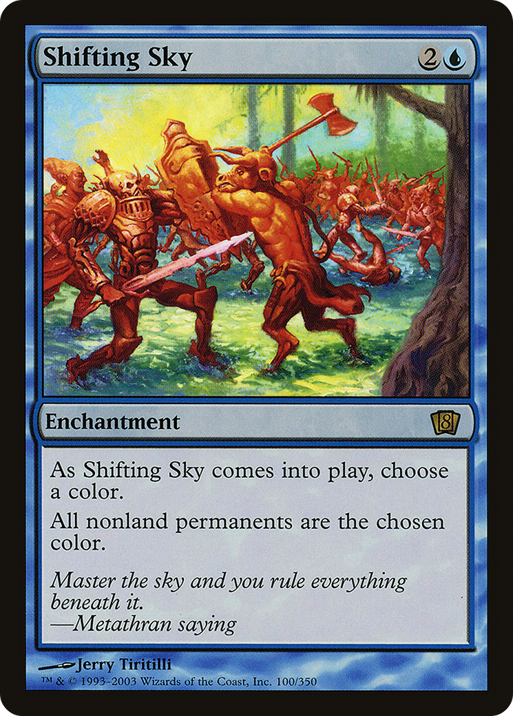 Shifting Sky (8ED-100) - 8th Edition Foil