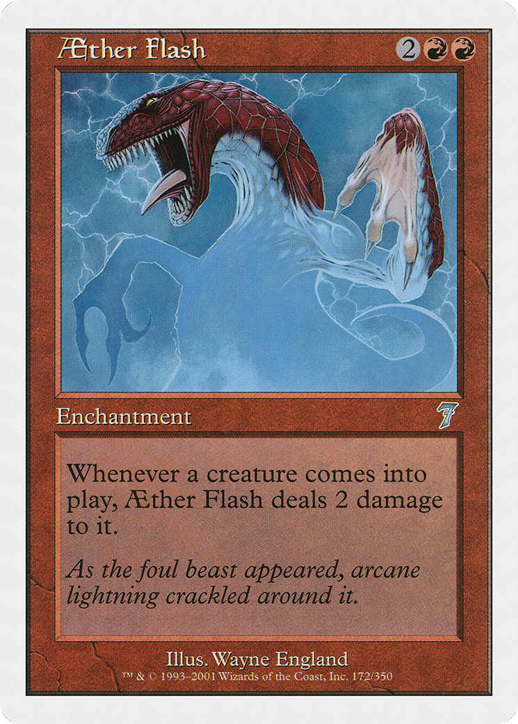 Aether Flash (7ED-172★) - 7th Edition