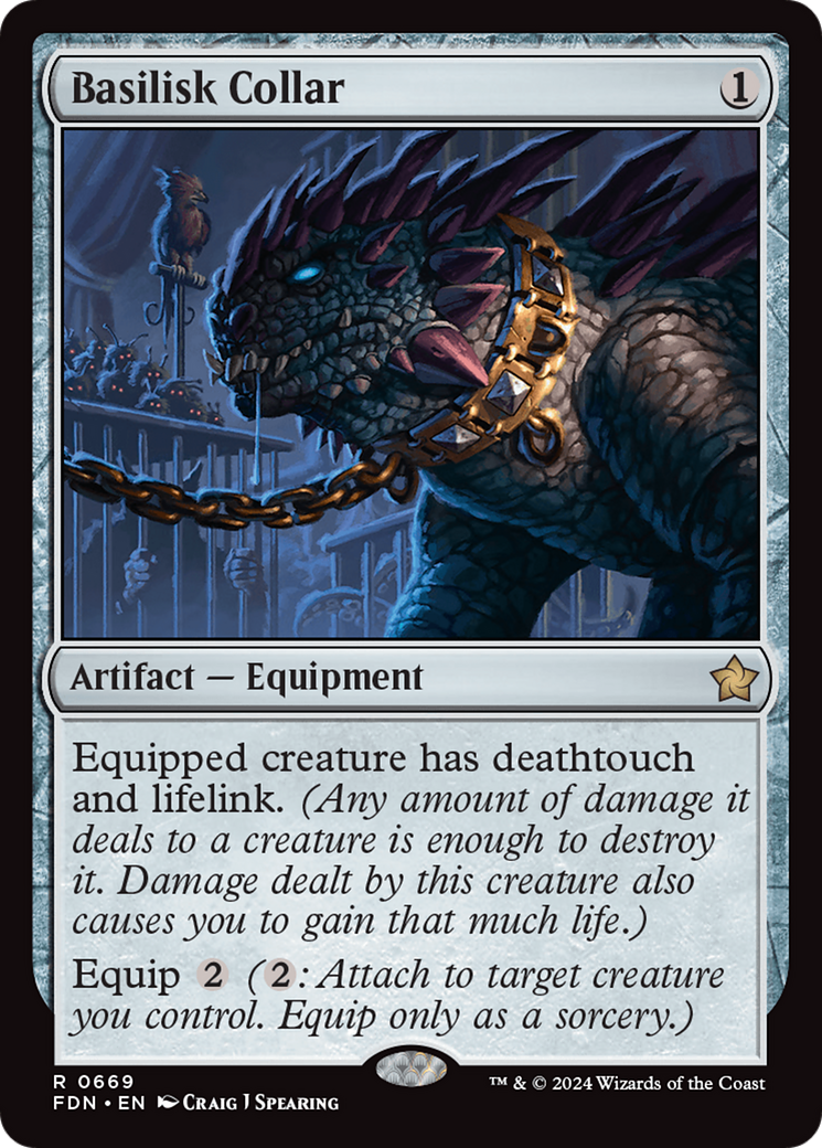 Basilisk Collar (FDN-669) - Foundations