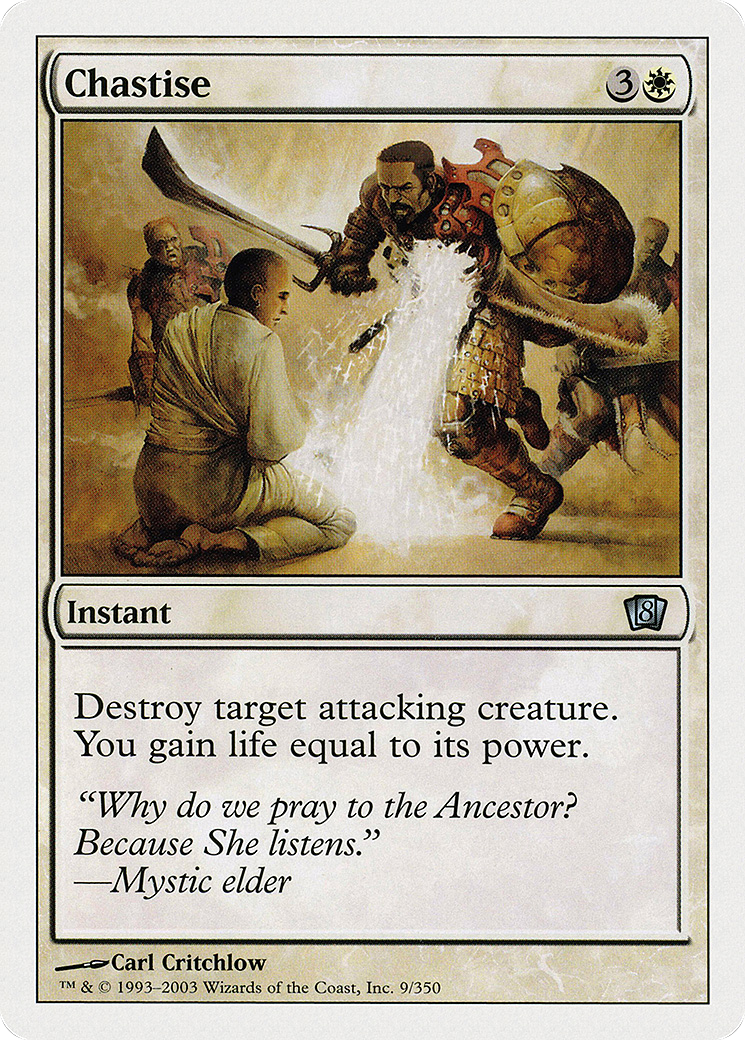 Chastise (8ED-09★) - 8th Edition
