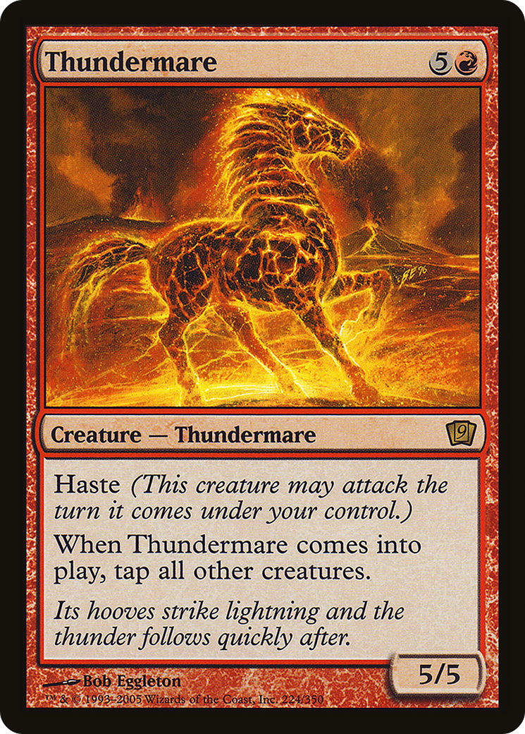 Thundermare (9ED-224★) - 9th Edition