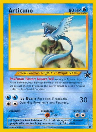 Articuno (48) (48) 048/53 WoTC Promo - Promo