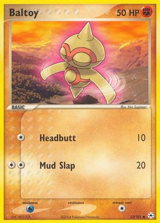Baltoy 053/101 Hidden Legends - Common