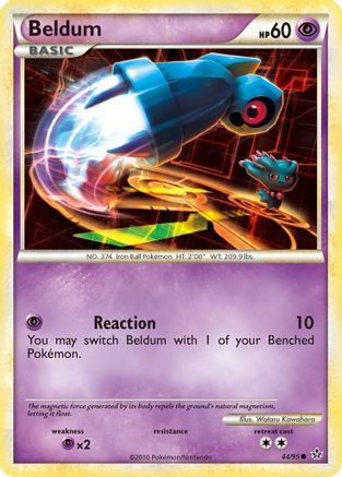 Beldum 044 Unleashed - Common