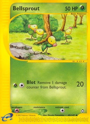 Bellsprout (45) (45) 045 Aquapolis - Uncommon