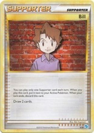 Bill (#18) (#18) 018 HGSS Trainer Kit Gyarados & Raichu - Common