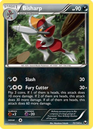 Bisharp (72) (72) 072 Dark Explorers - Rare