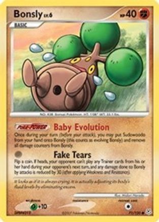 Bonsly 071/130 Diamond and Pearl - Common