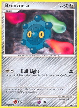 Bronzor 074/123 Mysterious Treasures - Common