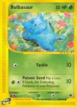 Bulbasaur (94) (94) 094/165 - Reverse Holofoil Expedition - Common
